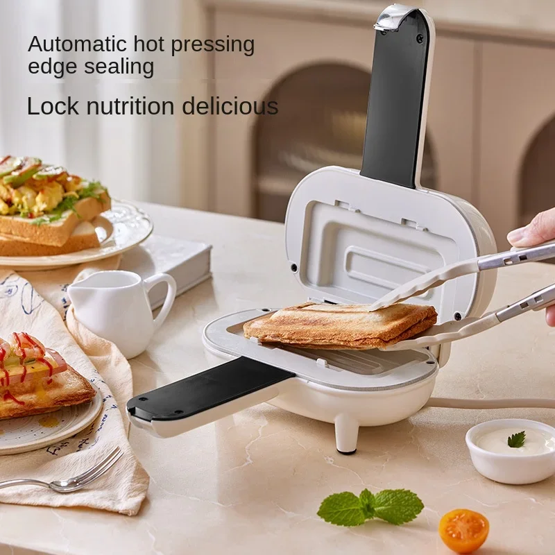 Breakfast Sandwich Press - 1PC 家電朝食マシン小型家庭用ホットプレスサンドイッチマシントースターパニーニマシン多機能プケドライバー