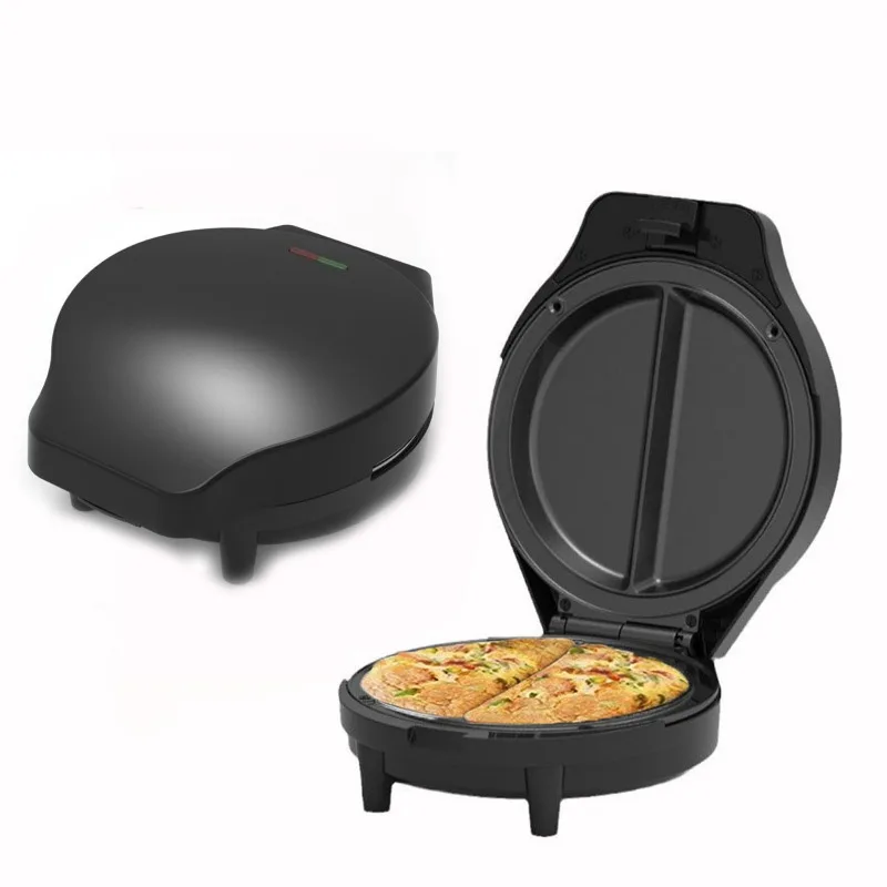 Breakfast Sandwich Press - 110V-220V オムレツメーカー ノンスティック ダブルミニパンケーキメーカー バーガー朝食マシン 小型電気グリル