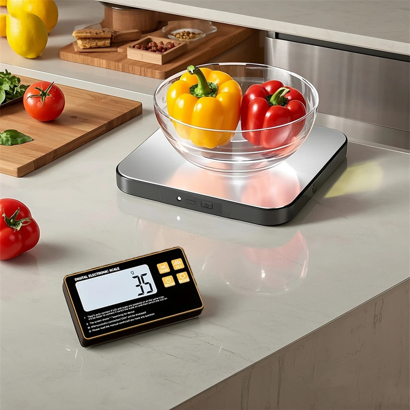 ワイヤレスキッチンスケール リモートディスプレイ付き ステン - Meal Prep Dinners のレビューと価格