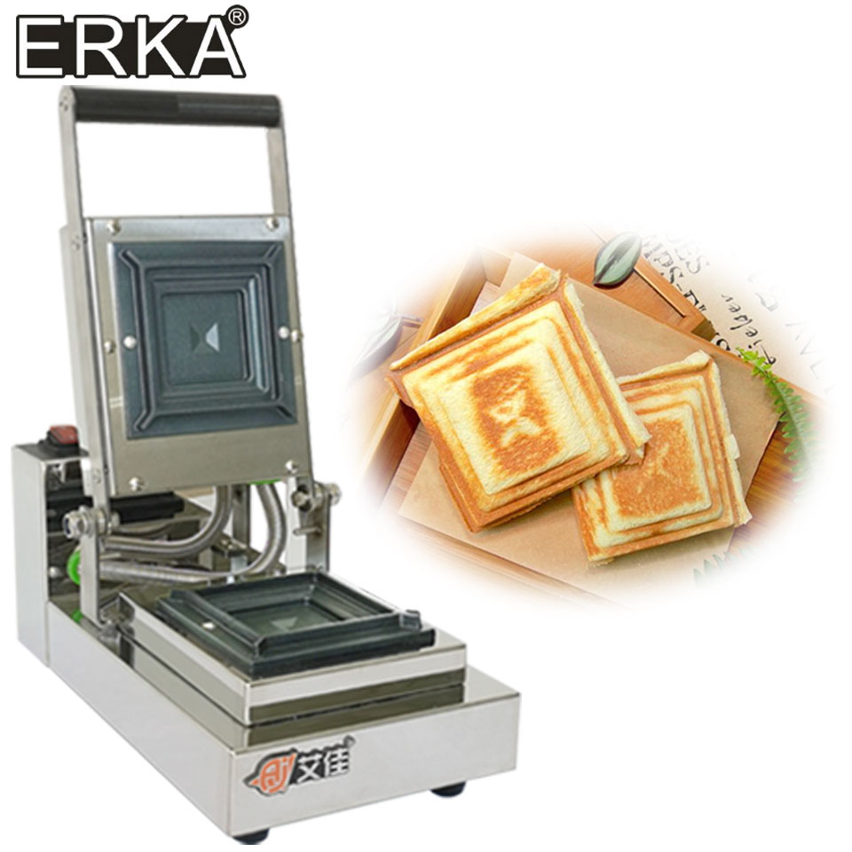 ERKAホットプレスサンドイッチメーカー スクエアサンドイッ - Breakfast Sandwich Press のレビューと価格