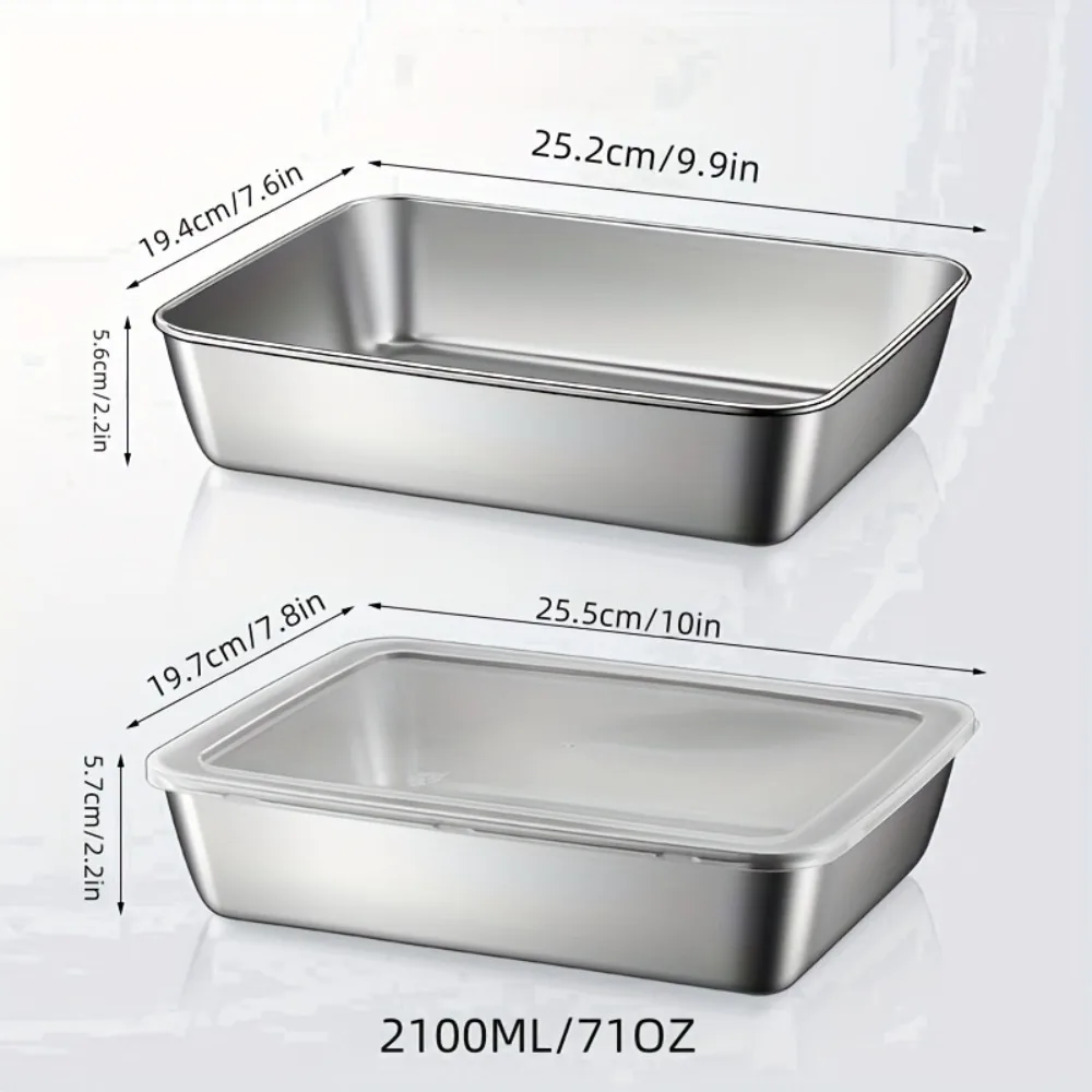 5個セット ステンレス製食品保存容器、積み重ね可能な気密キッ - Meal Prep Glass のレビューと価格