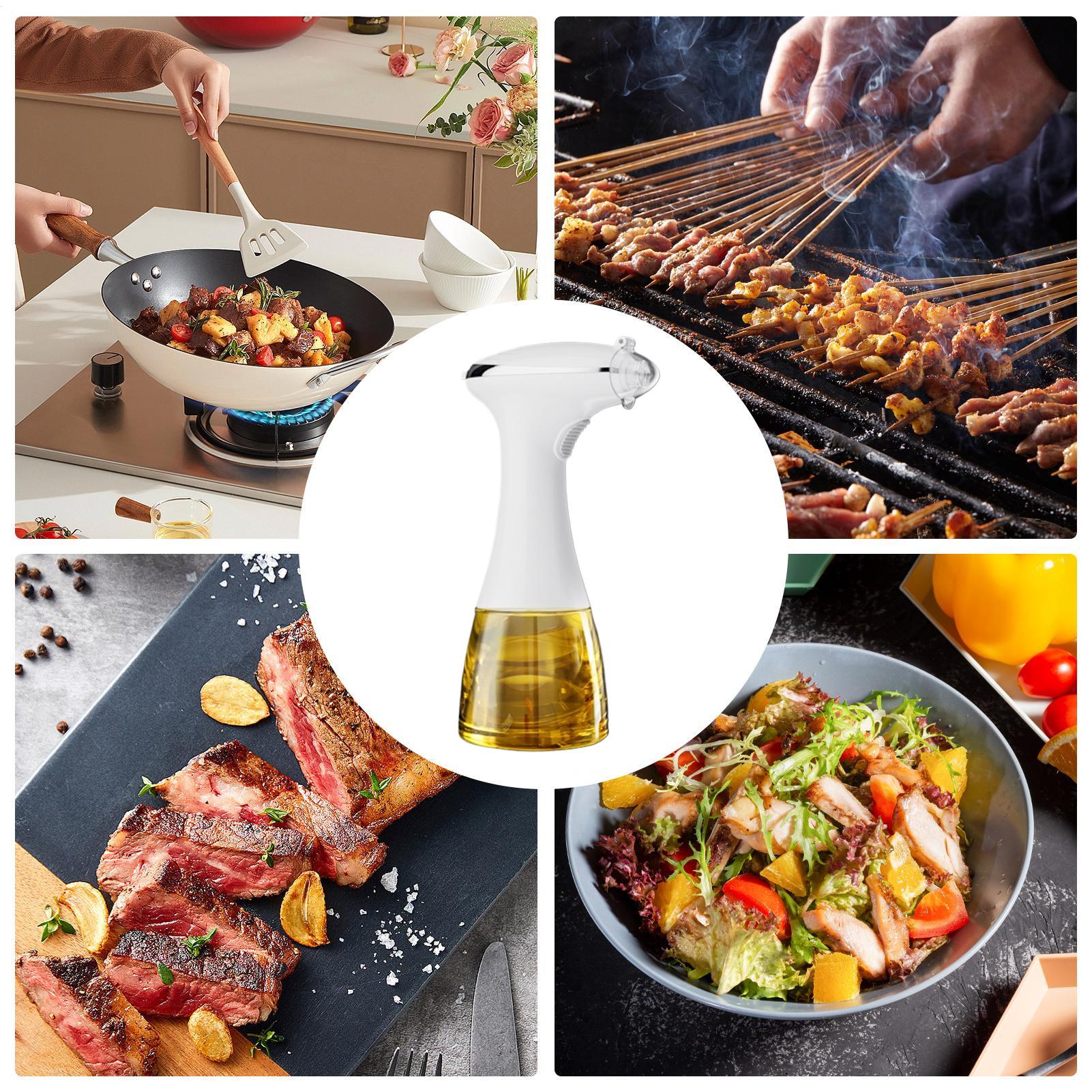オリーブオイルスプレーヤー、漏れ防止、携帯用、詰め替え可能、 - Meal Prep Glass のレビューと価格